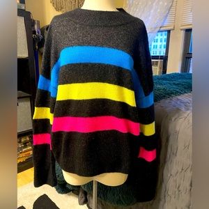 Rails Stripe Crewneck Sweater